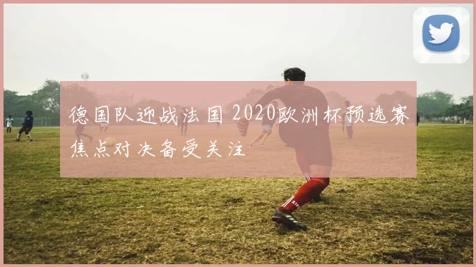德国队迎战法国 2020欧洲杯预选赛焦点对决备受关注